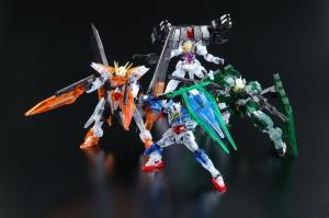 ガンプラまとめ売り ダブルオークリアカラー MGRGHG MG ダブルオー