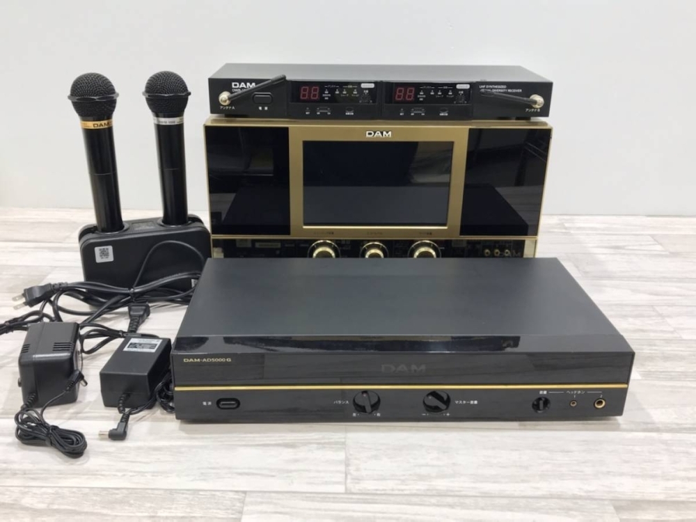 第一興商 DAM LiveDAM ライブダム DAM-XG5000 レシーバー アンプ