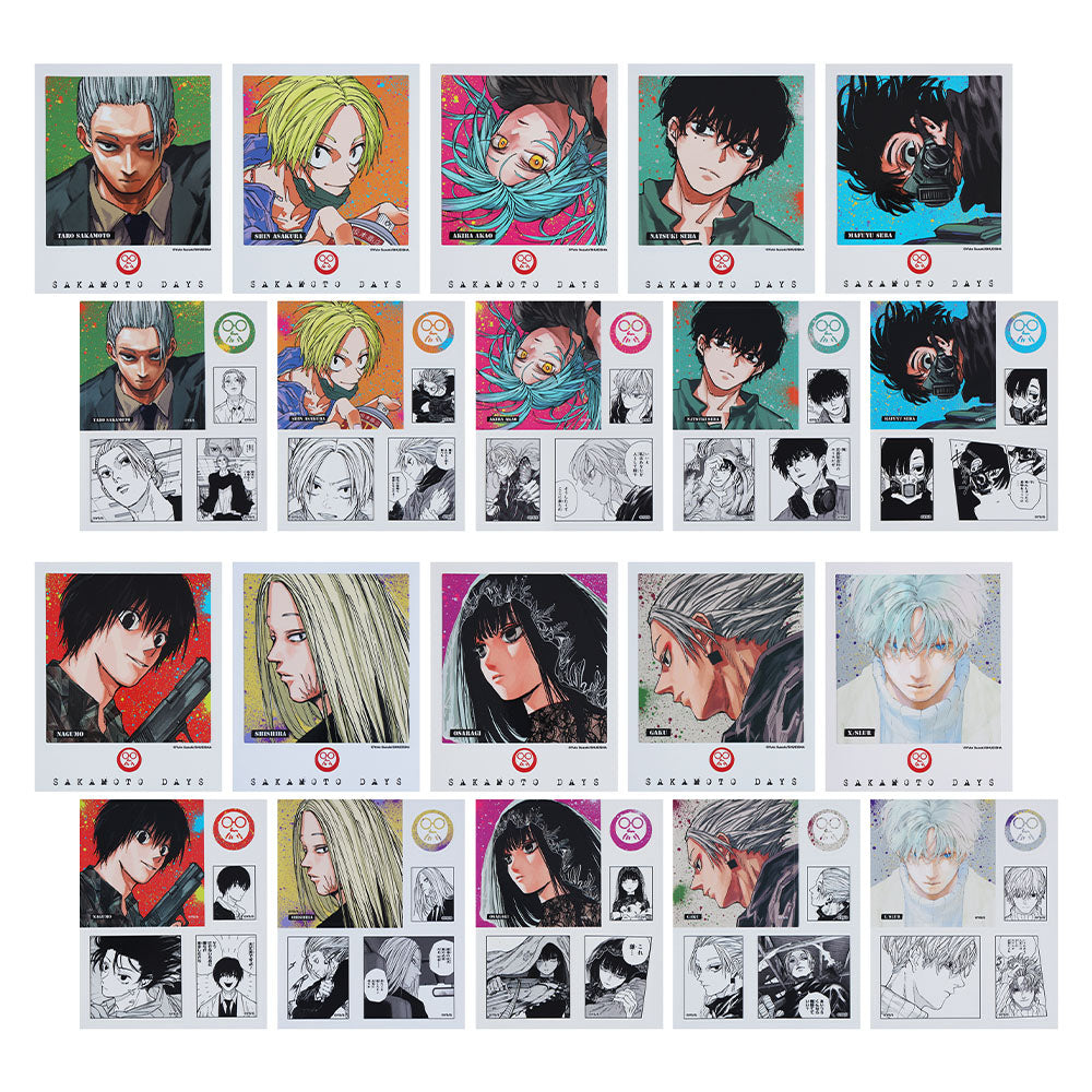 サカモトデイズ ジャンプ カード 南雲 原画 60枚 サカモトデイズ