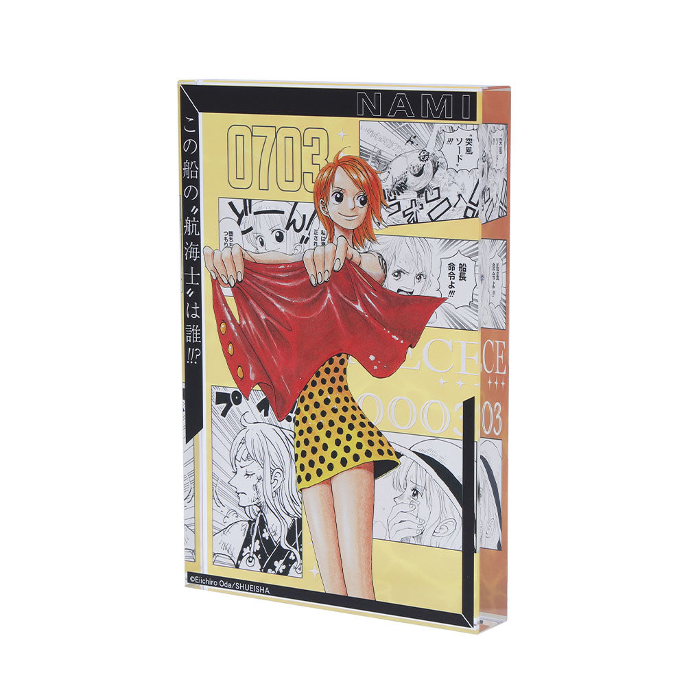 ONE PIECE』アクリルブロック “HEROES” ナミ – JUMP SHOPオンライン