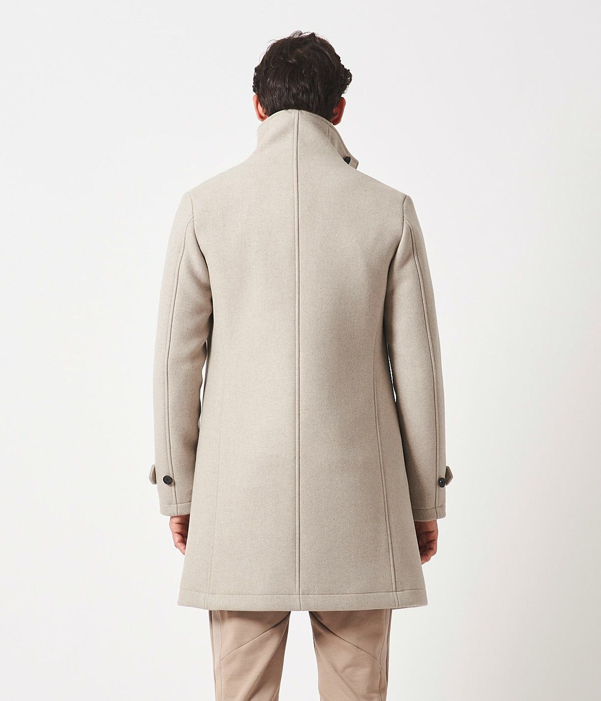 優雅さの演出】“STAND COLLAR COAT” | junhashimoto