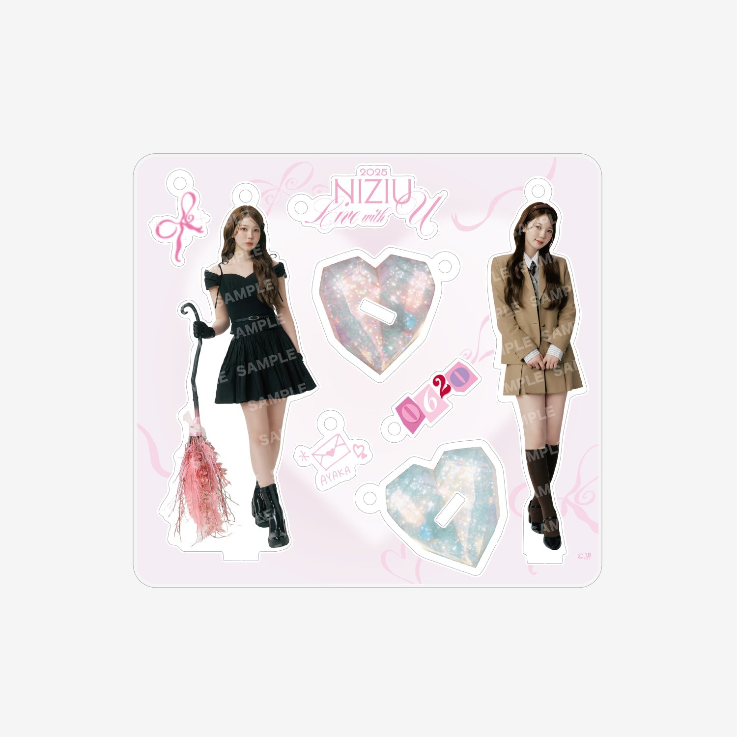 ACRYLIC STAND KEY HOLDER - AYAKA / NiziU『Live with U 2025 “NEW