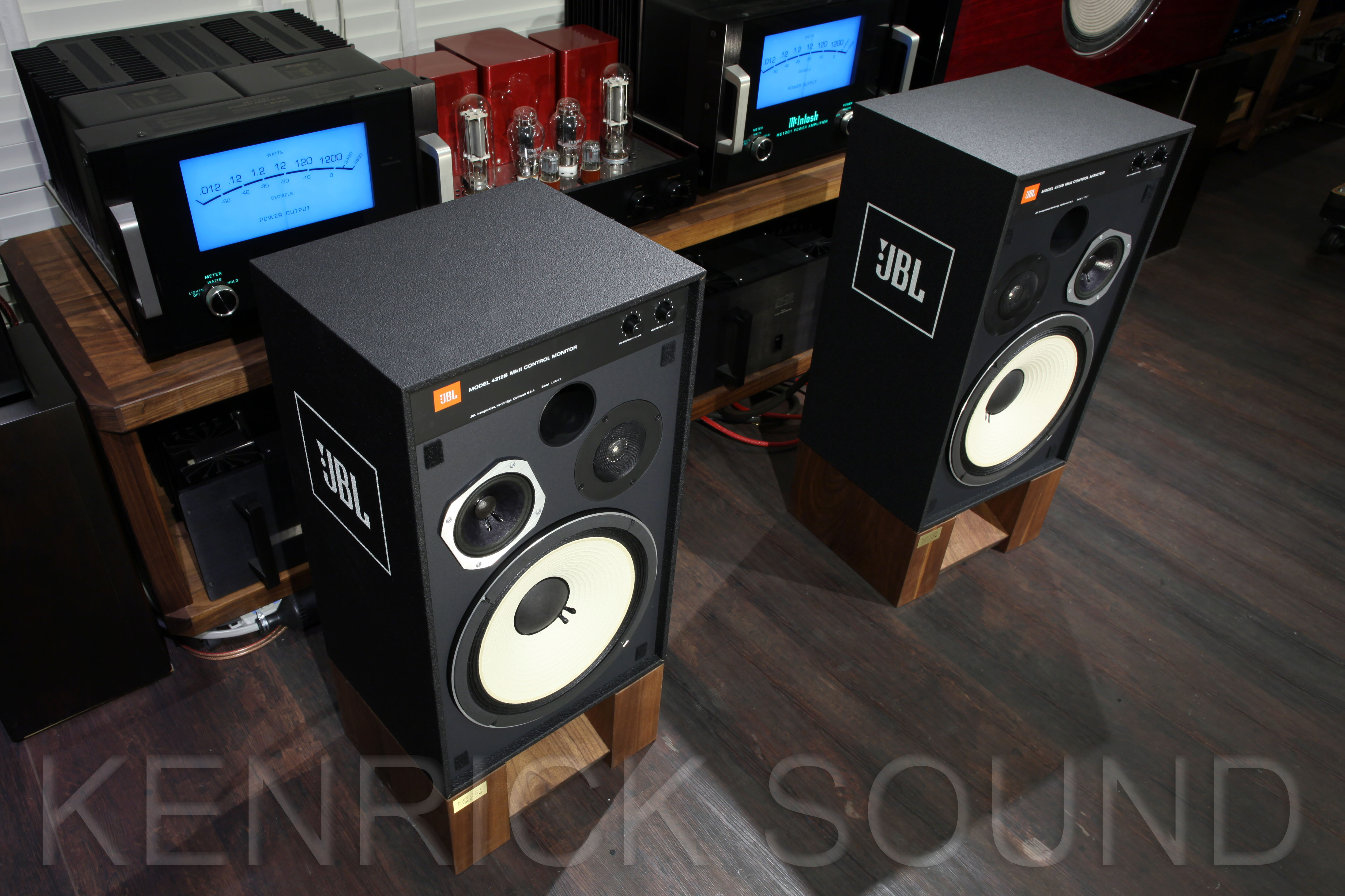 JBL 4312B MK2(MKII) 3wayモニタースピーカー 超美品 - ケンリック