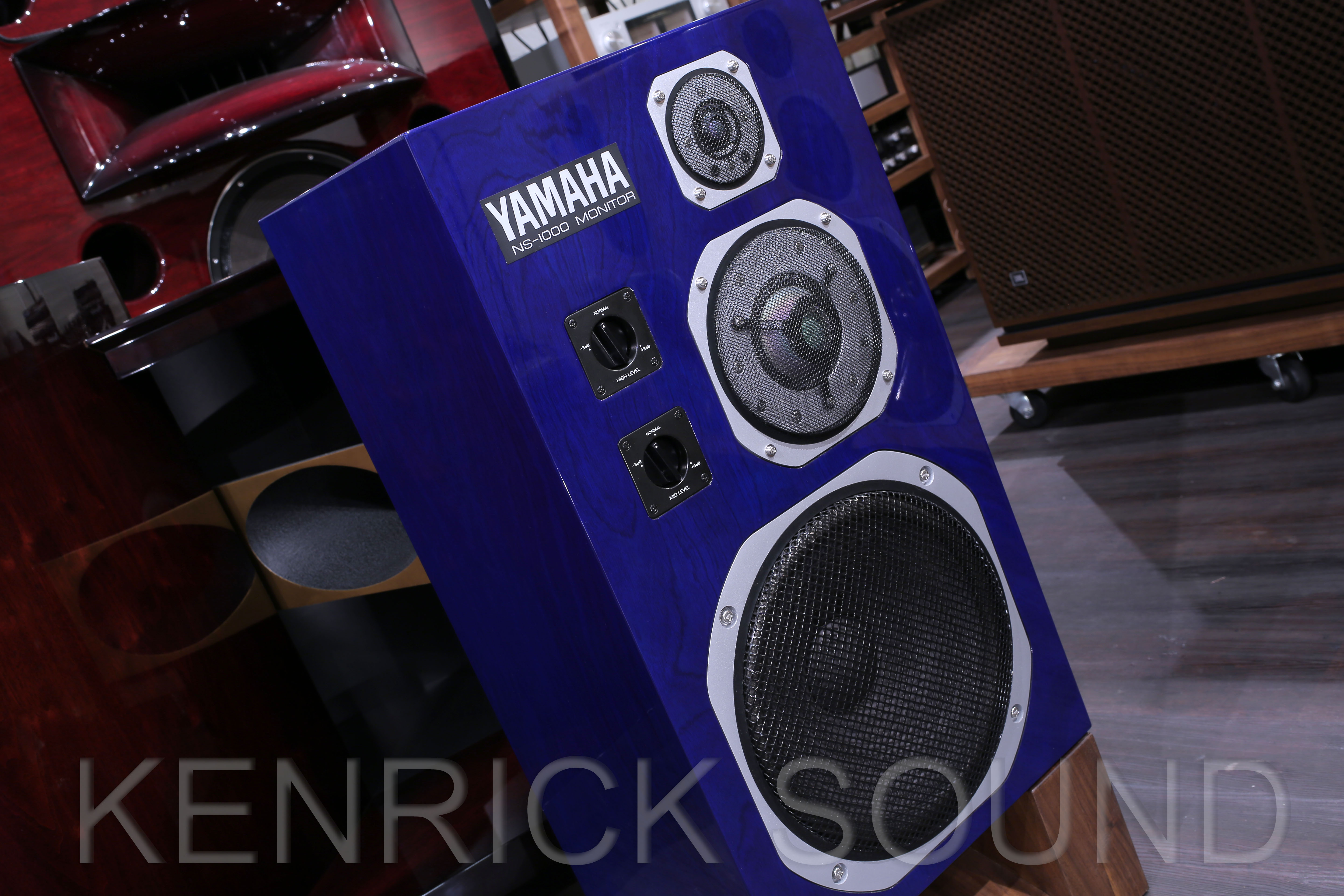 YAMAHA NS-1000M オーバーホール済 新品サファイアブルー塗装