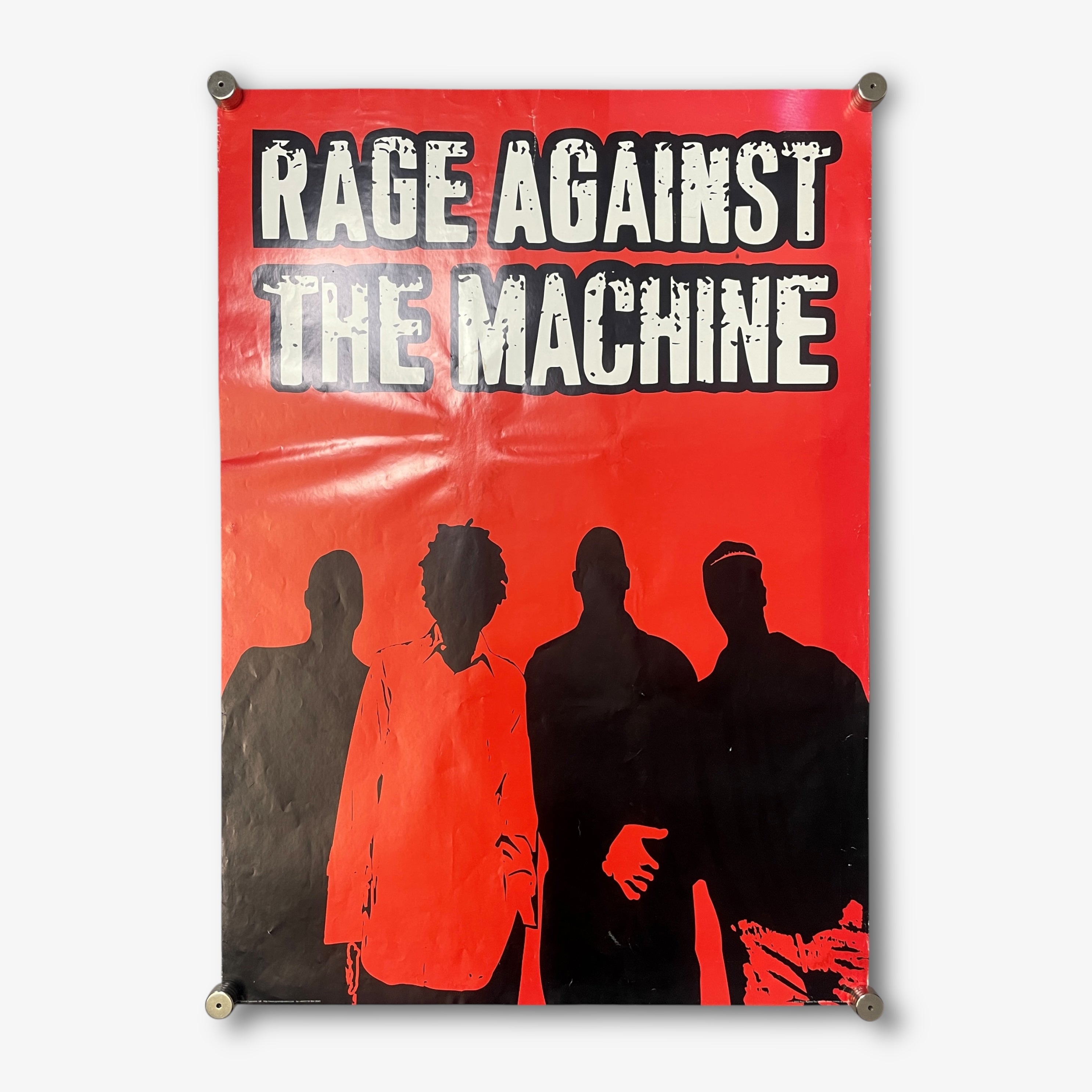 非売品】 RAGE AGAINST THE MACHINE プロモB2ポスター 2000 RAGE