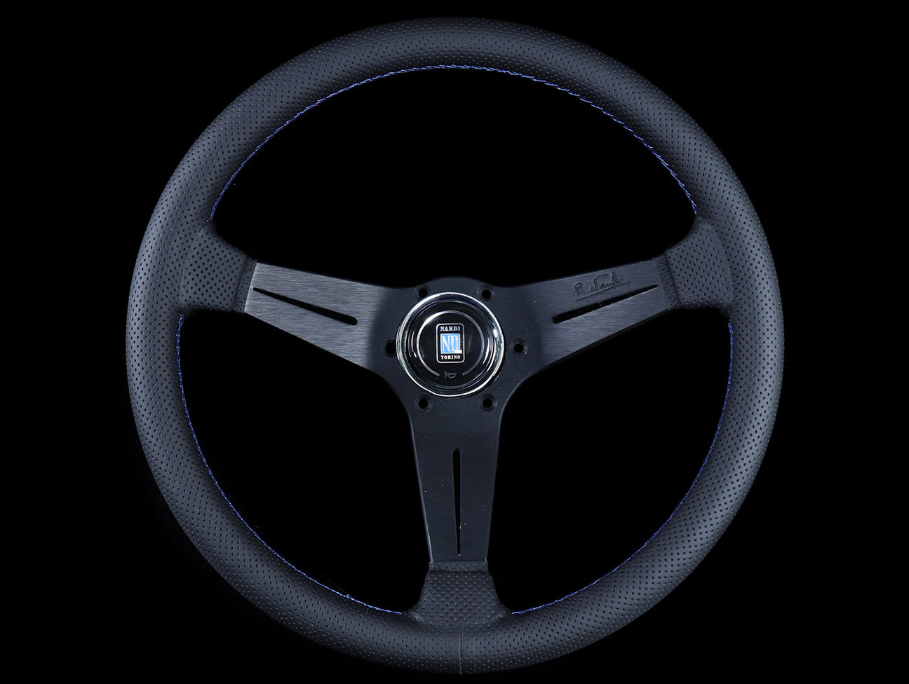 Nardi Sport Rally Deep Corn Steering Wheel - 350mm Perforated