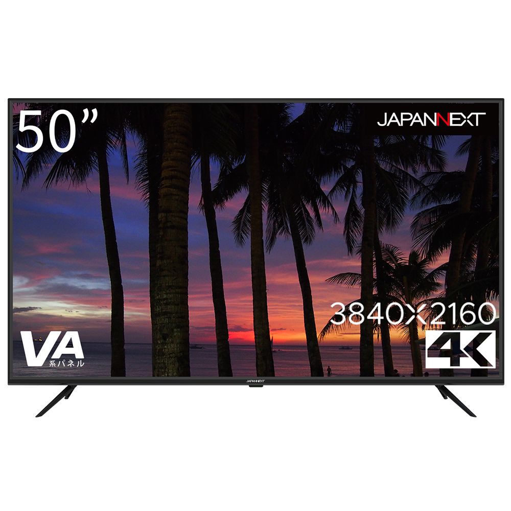 50インチ 大型液晶ディスプレイ 4K HDR PCモニター JN-VT5001UHDR