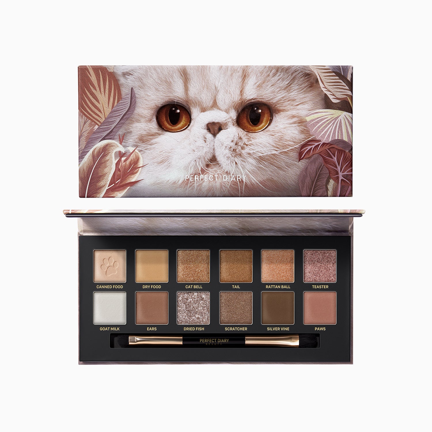 PERFECT DIARY (パーフェクトダイアリー)エクスプローラ 12色動物アイ