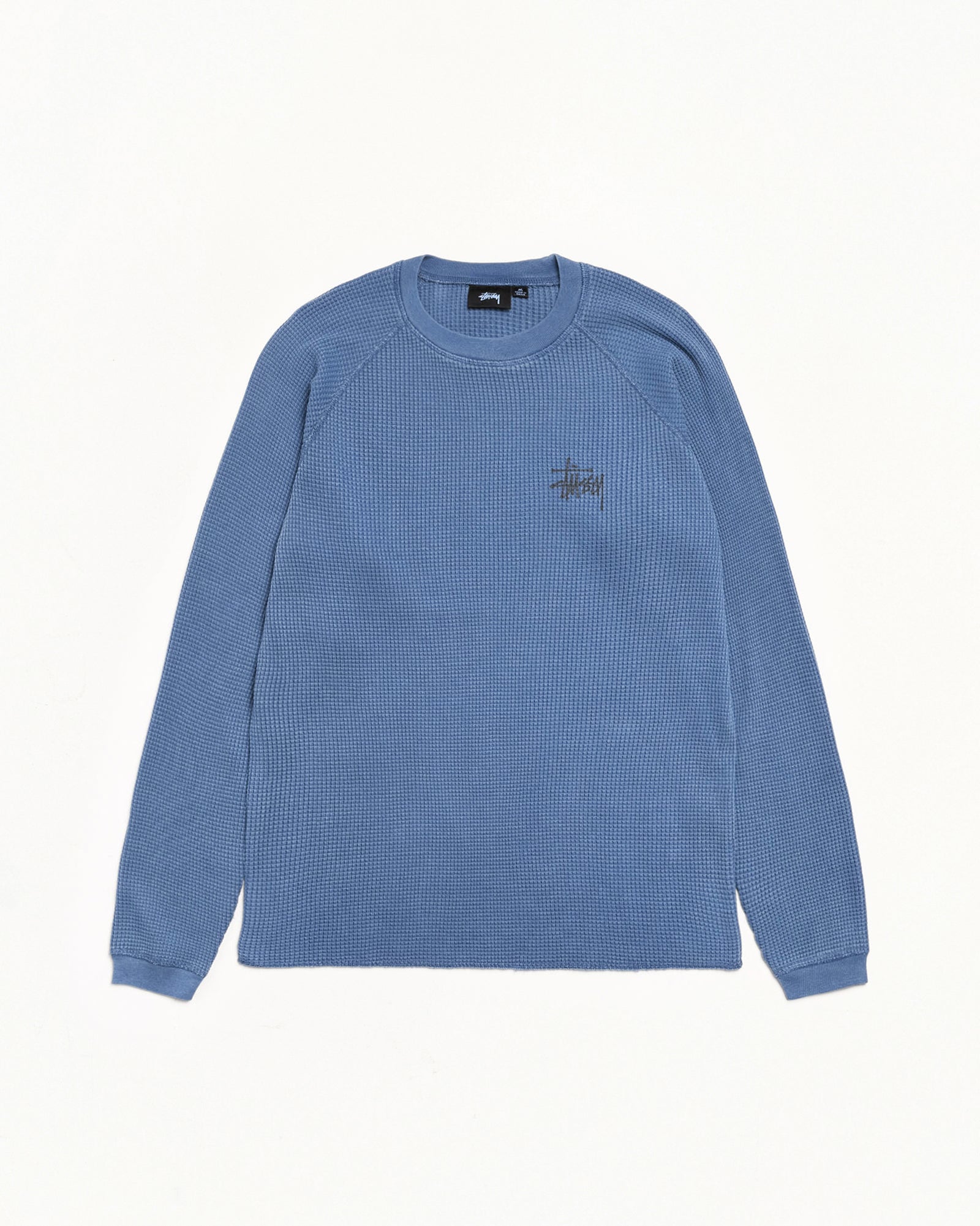 Basic Stüssy Thermal – Blue | Tops | Stüssy Japan