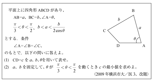 2009年横浜市大／医数学|京極一樹の数学塾