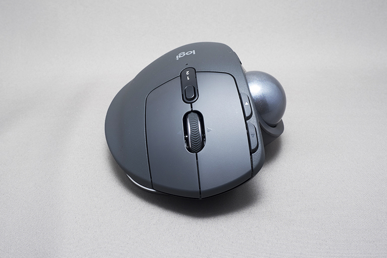 親指トラックボールの大本命！ 「MX ERGO」 - ケータイ Watch