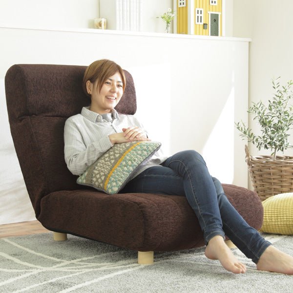 フルフラットにも！ 低反発ハイバックローソファ Fabio -ファビオ- 1