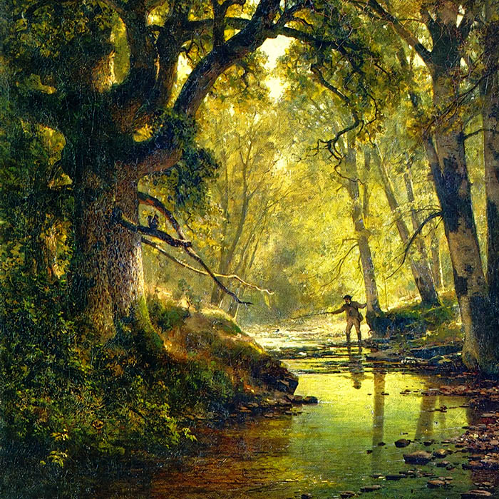 Thomas-Hill-Angler-in-a-Forest