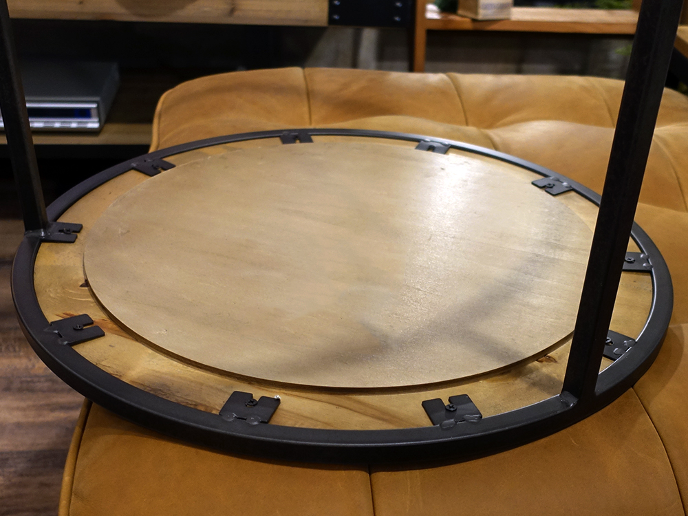 ノットアンティークス エルマ ラウンドサイドテーブル CRASH GATE