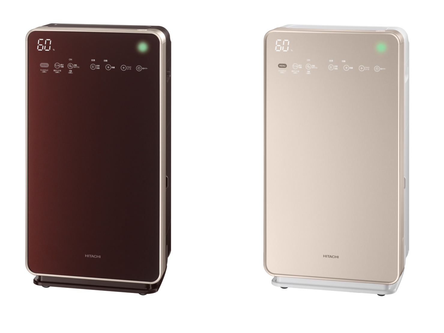 フィルターを自動で掃除する日立の加湿空気清浄機「自動おそうじ