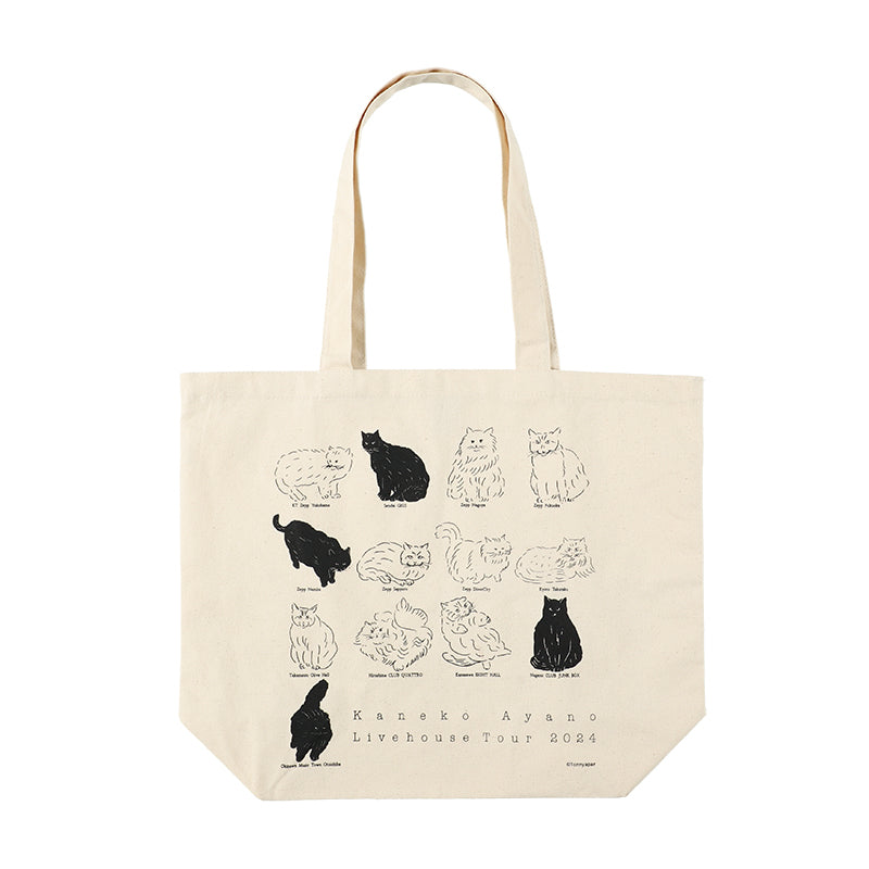 Livehouse Tour 2024 トートバッグ（ナチュラル） – カネコ商店