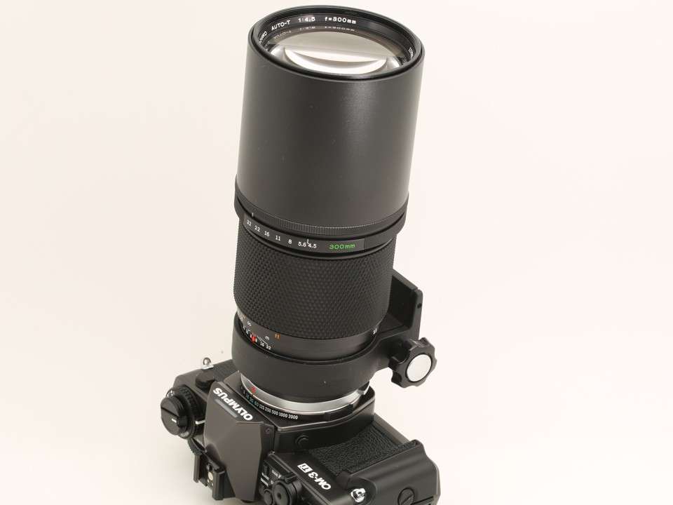 OM F.ZUIKO AUTO-T 300mm / f4.5 (OLYMPUS オリンパス)