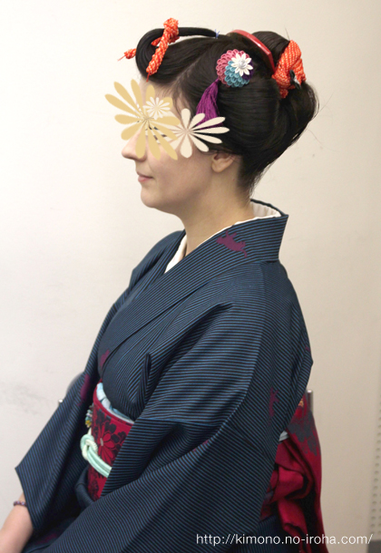 完成したみなさまの日本髪 〜日本髪 de 忘年会 髪結い編 – 着物のいろは