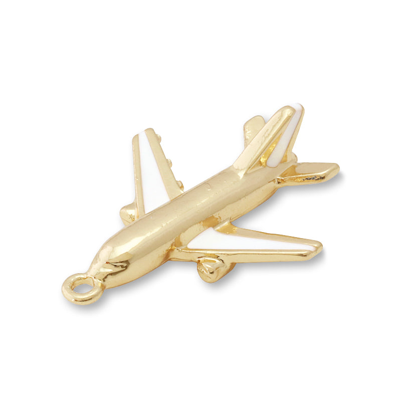 チャーム 飛行機 ホワイト/G – 貴和製作所オンラインストア