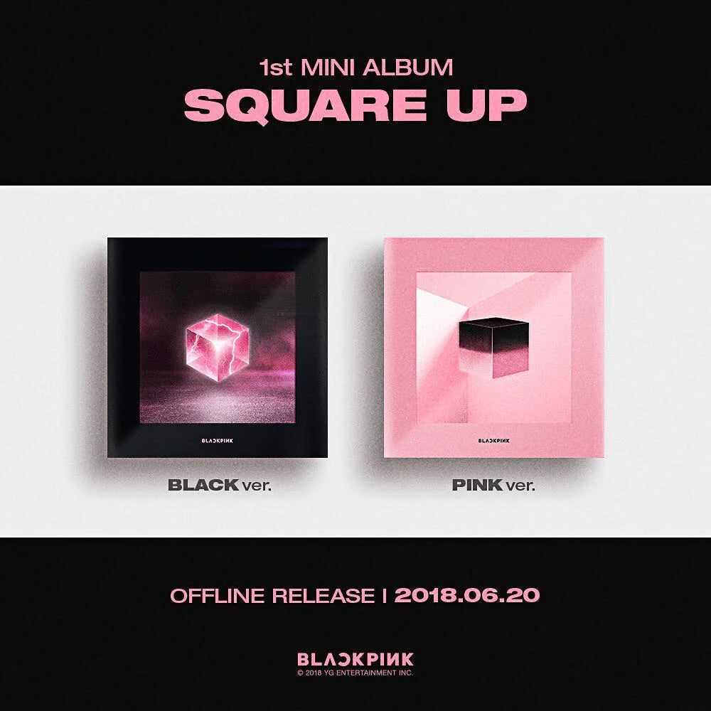 BLACKPINK - 1st Mini-Album 'SQUARE UP' – Kloud K-Pop Store