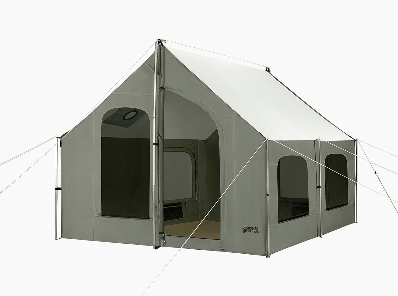 10x10 Cabin Lodge Tent (Stove Ready) – Kodiak Canvas