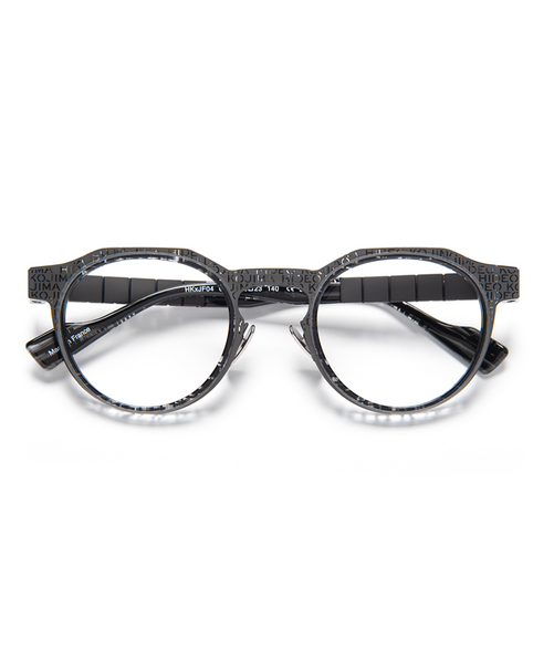 HIDEO KOJIMA x J.F.REY HKxJF04 - DESIGN BLACK/GREY Glasses