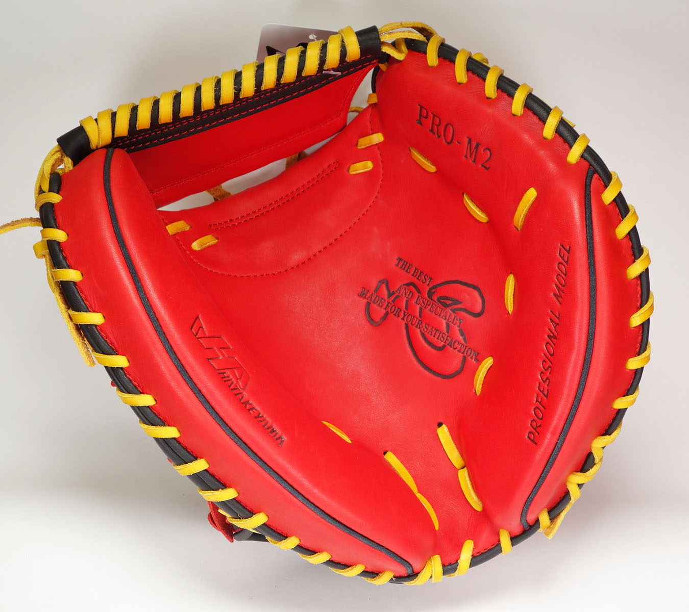 ハタケヤマ 軟式用キャッチャーミット （捕手用） PRO-M2（ブラック