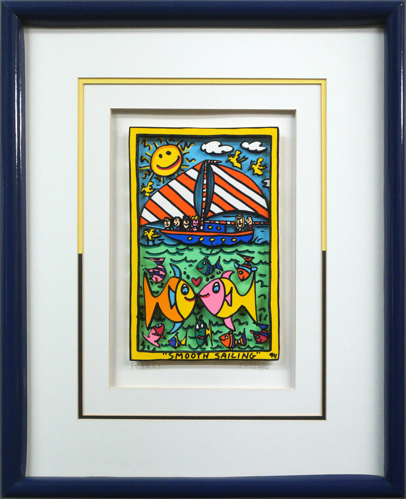 ジェームス・リジィ（JAMES RIZZI）「SMOOTH SAILING」3Dシルク