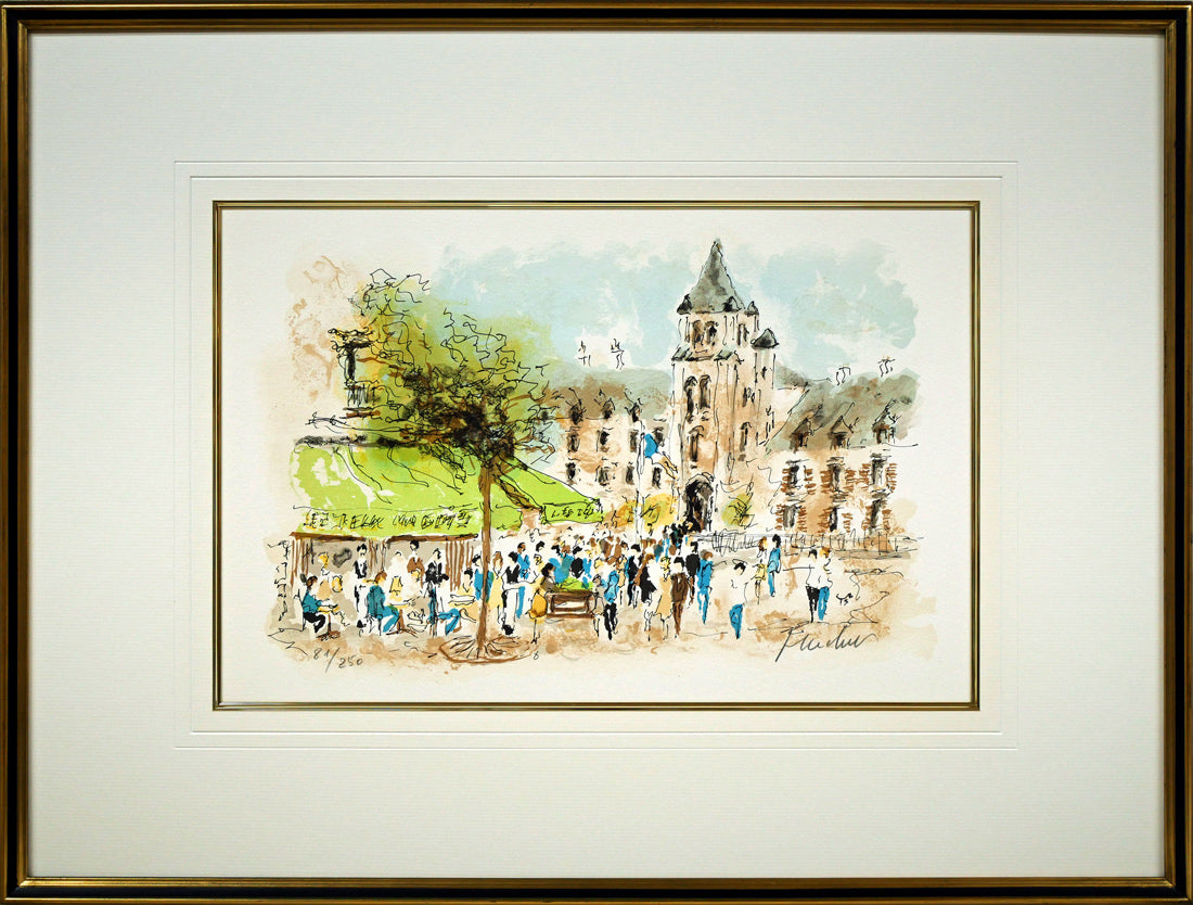 ウルバン・ウシェ（Urbain Huchet）「サンジェルマン・デ・プレ（パリ