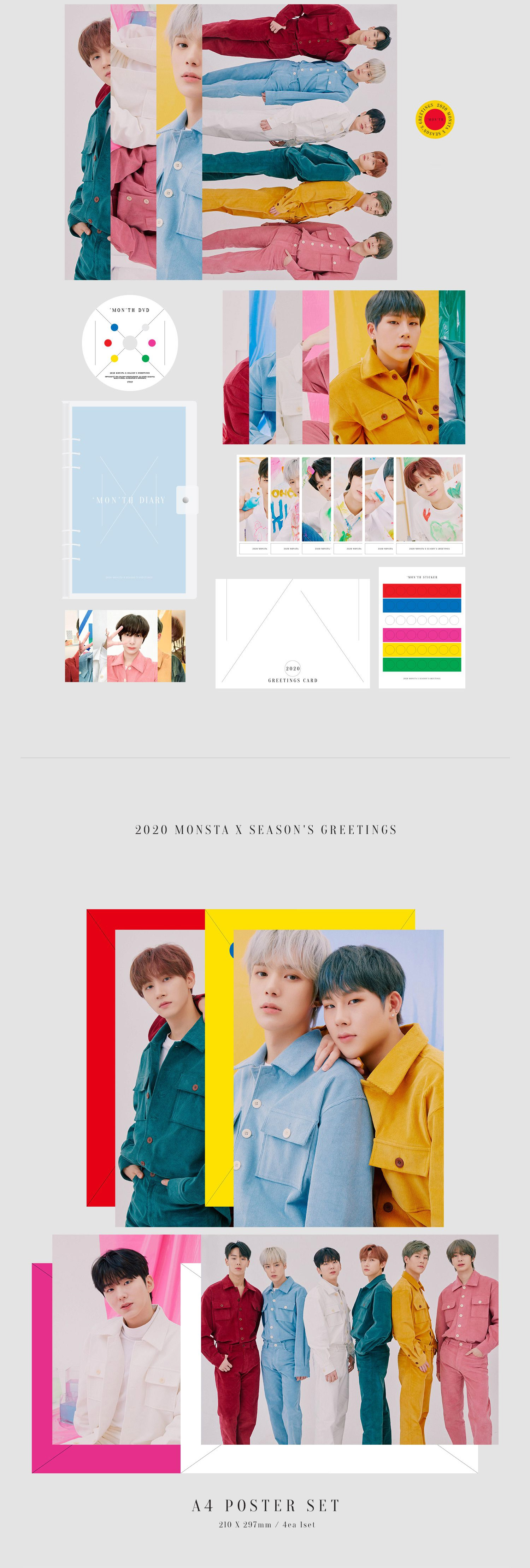 Monsta X 2020 Season's Greetings – Choice Music LA