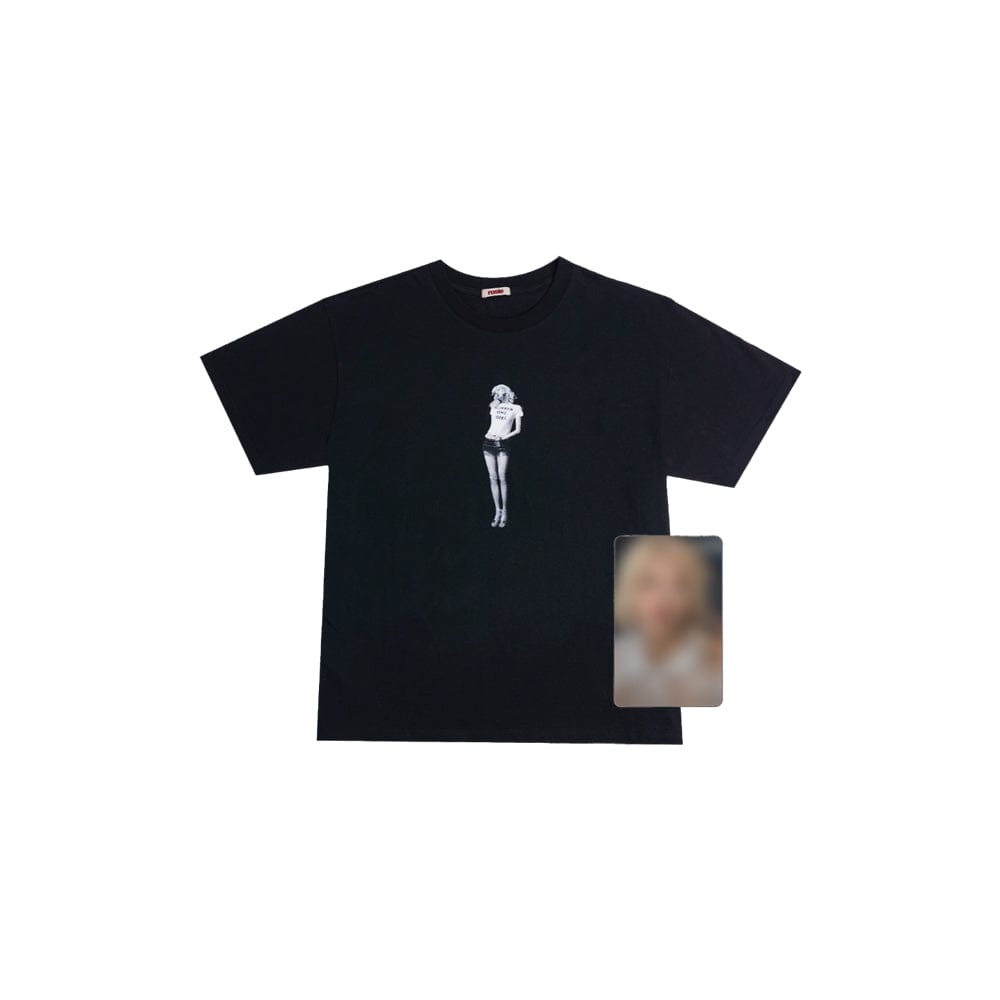 ROSÉ [ROSIE] ROSIE BLACK T-SHIRT