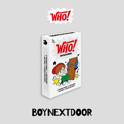 BOYNEXTDOOR - WHO! [1st Single Album - Weverse Ver.] - K PLACE