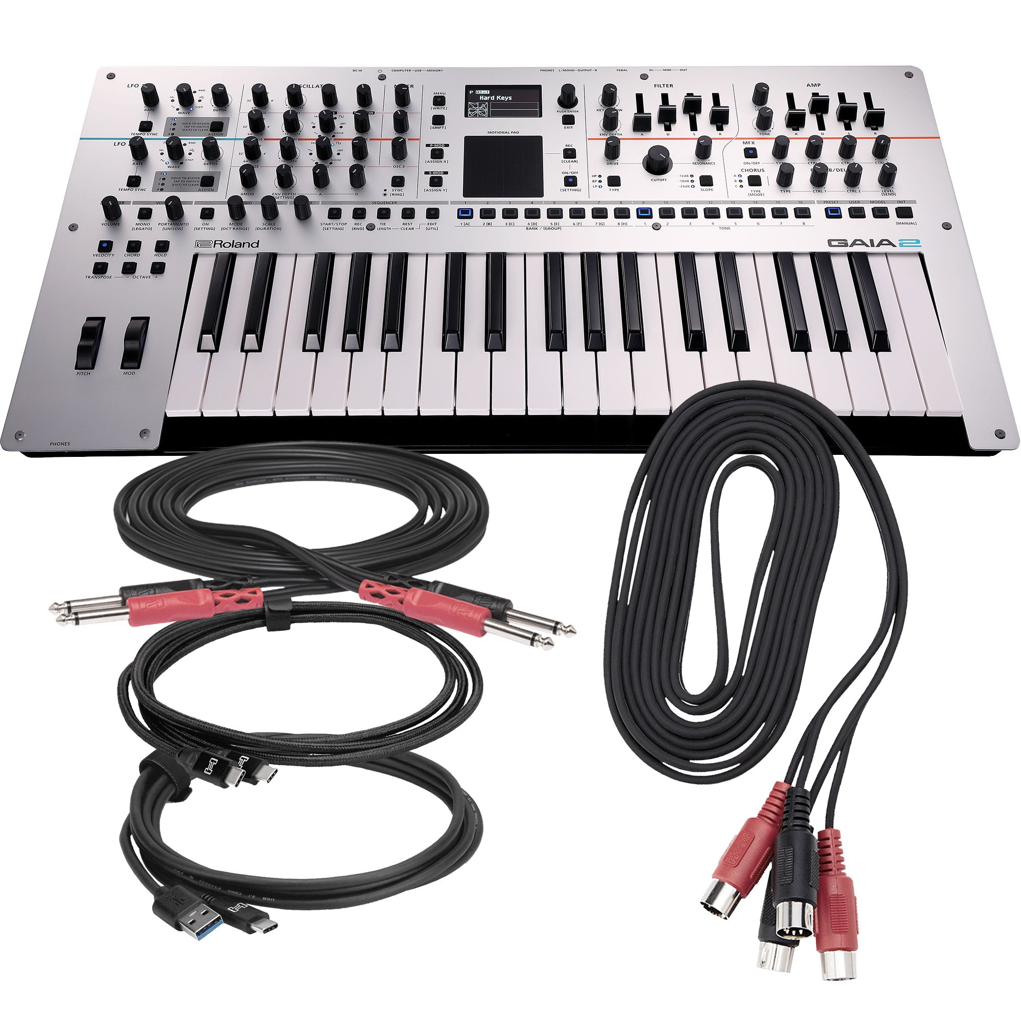 Roland Gaia 2 Keyboard Synthesizer CABLE KIT – Kraft Music