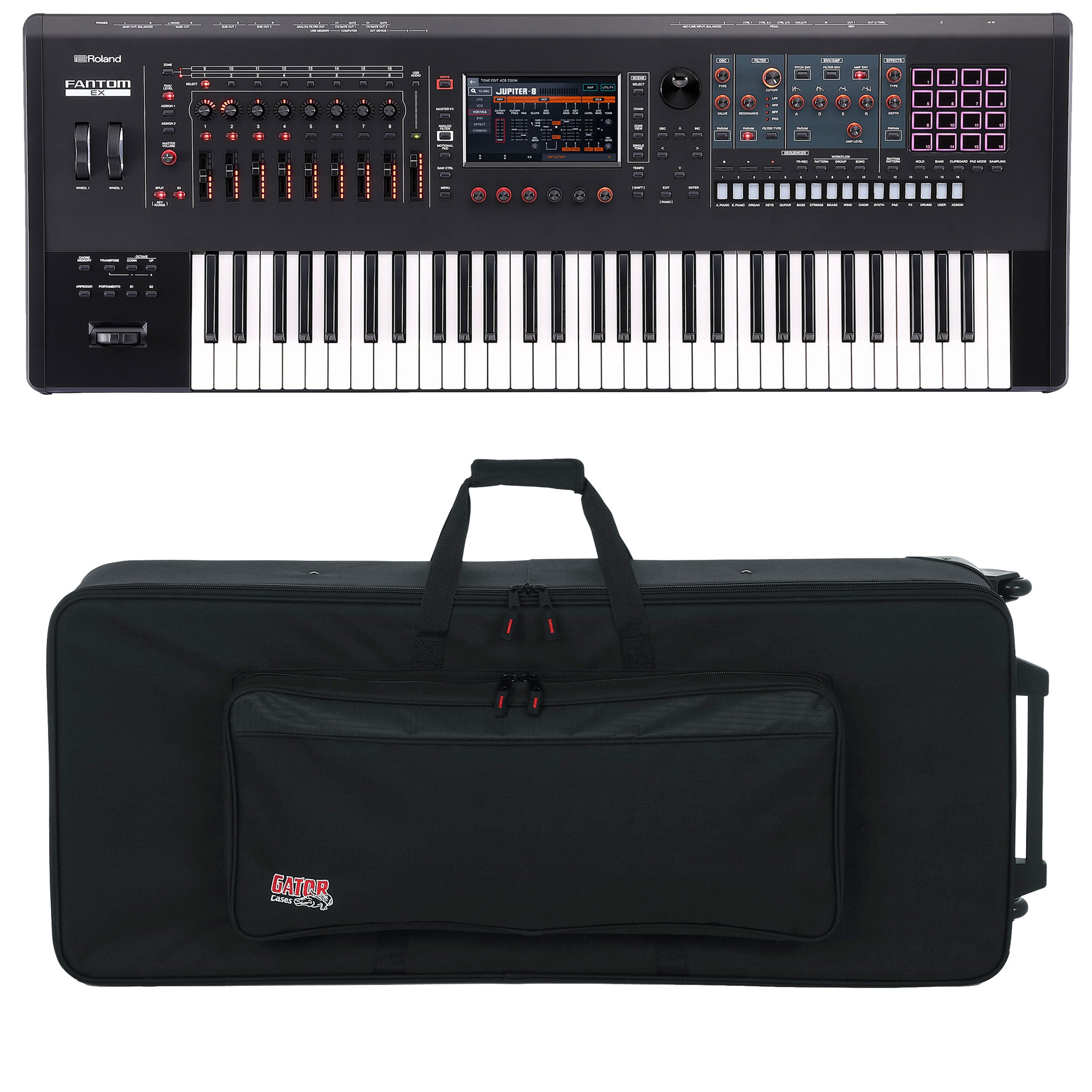 Roland Fantom 6 EX Workstation Keyboard CARRY BAG KIT – Kraft Music