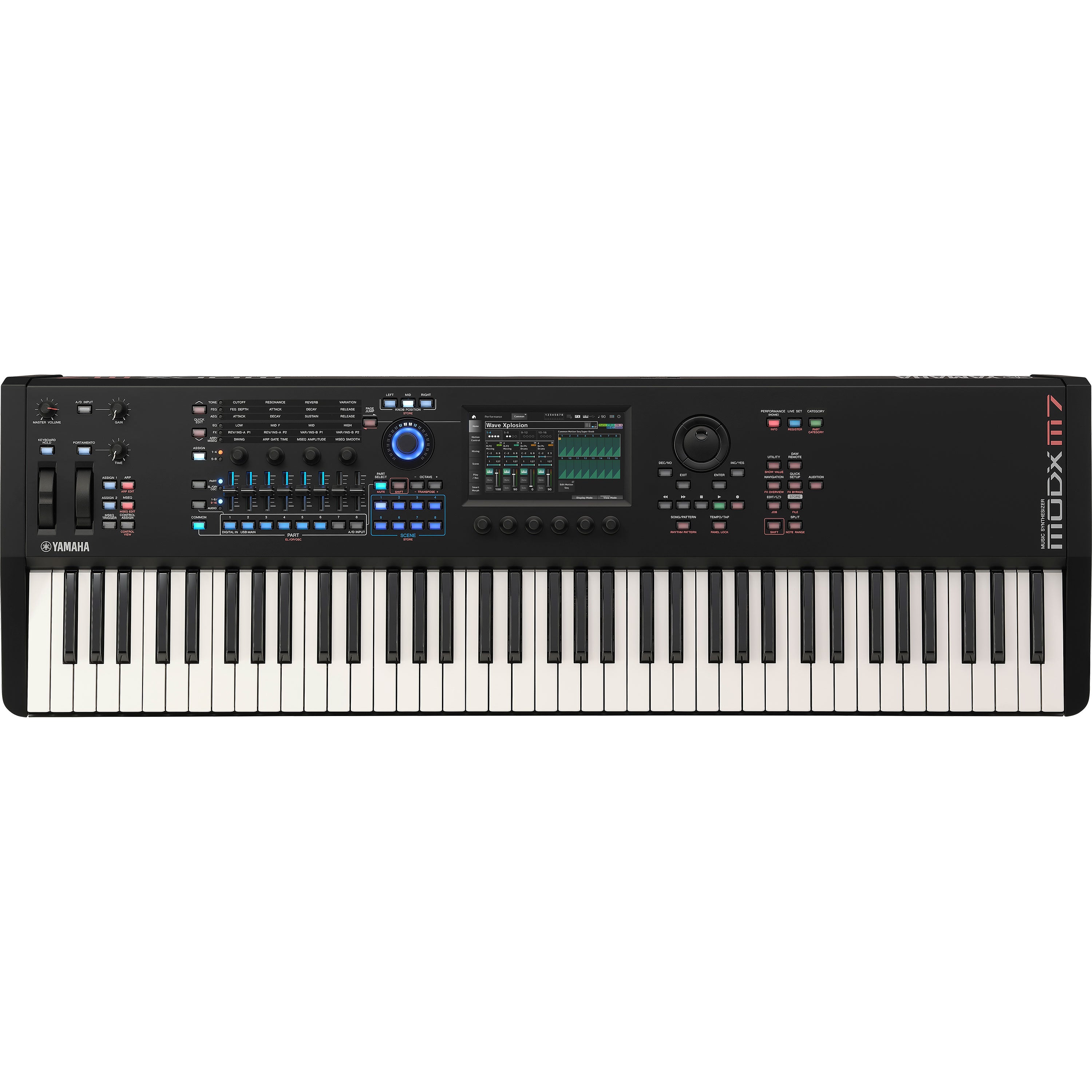 Yamaha MODX M7 76-Key Music Synthesizer | Available at Kraft Music