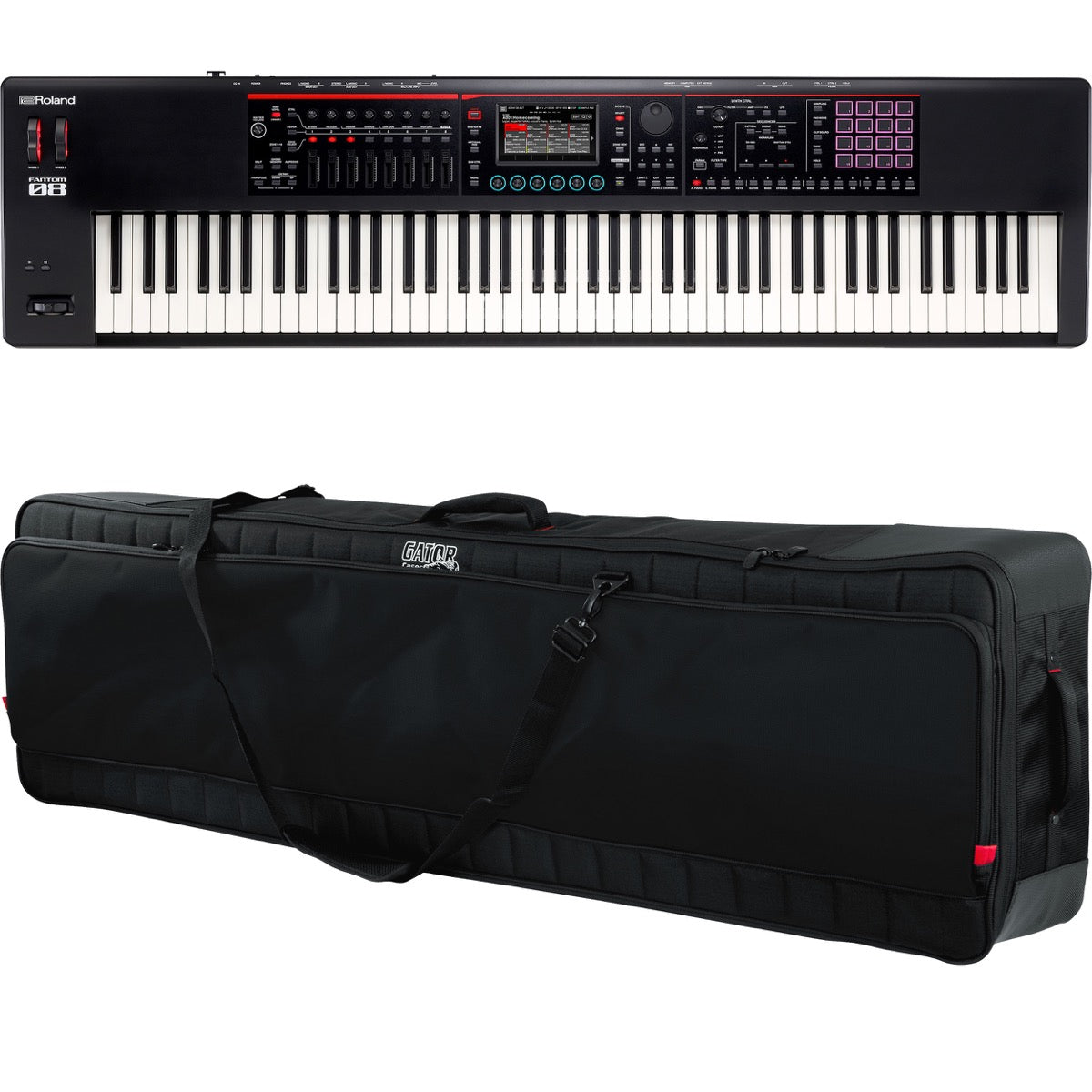Roland Fantom-08 Workstation Keyboard CARRY BAG KIT – Kraft Music