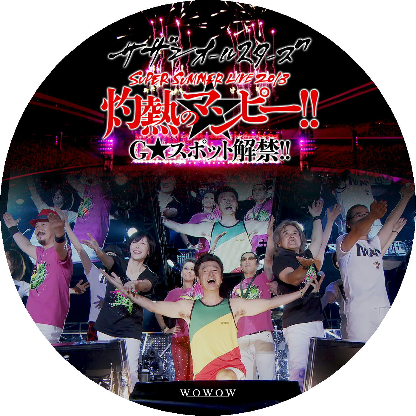 サザンオールスターズ LIVE 2013 灼熱のマンピー （WOWOW） – レーベル92