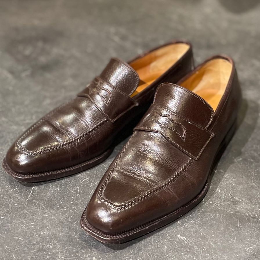 Stefano Bemer】ステファノベーメル ローファー グレインレザー