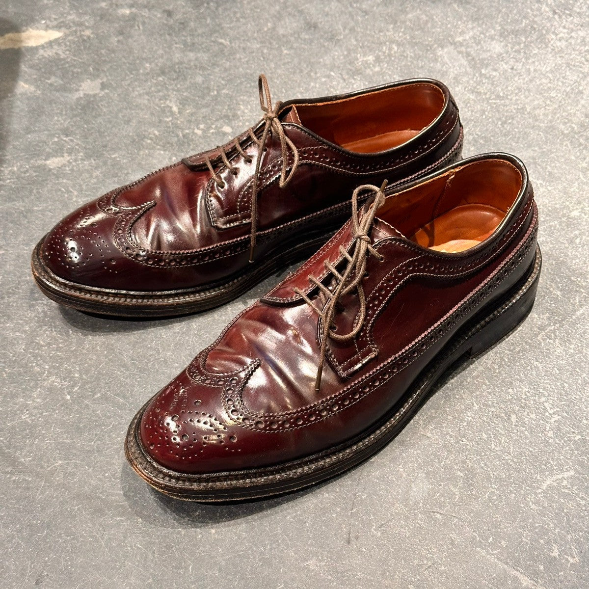 ALDEN】オールデン 975 LWB ウイングチップ コードバン ダーク