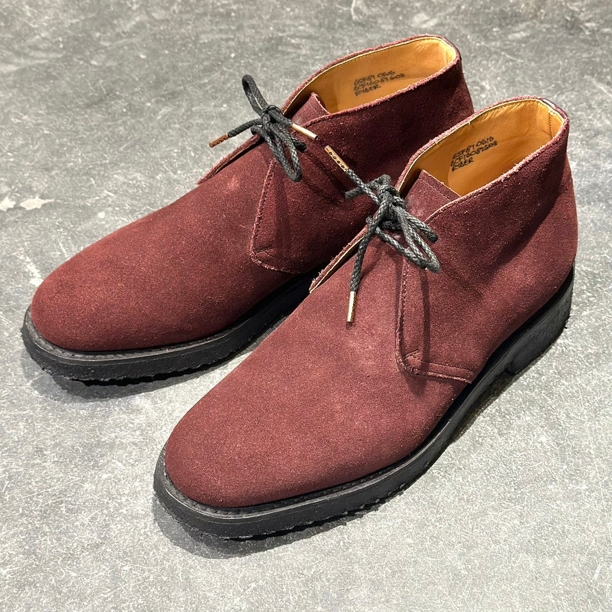 極美品【Church's】チャーチ ライダー チャッカブーツ スエード