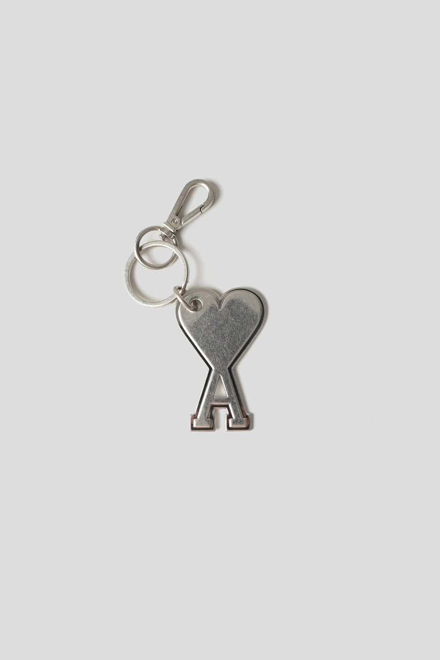 AMI PARIS - SILVER AMI DE COEUR KEYRING – LE LABO STORE