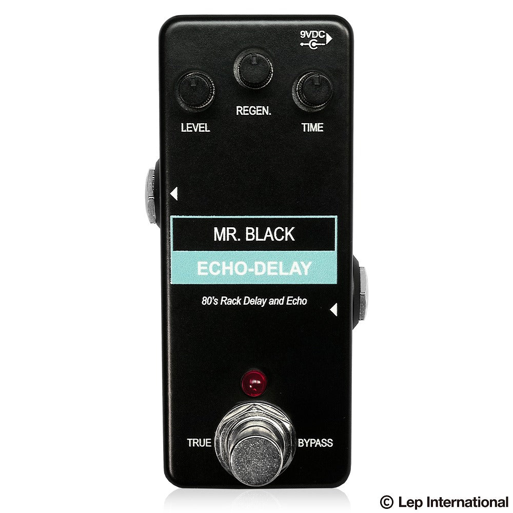 Mr. Black - Mini Echo Delay – LEP INTERNATIONAL