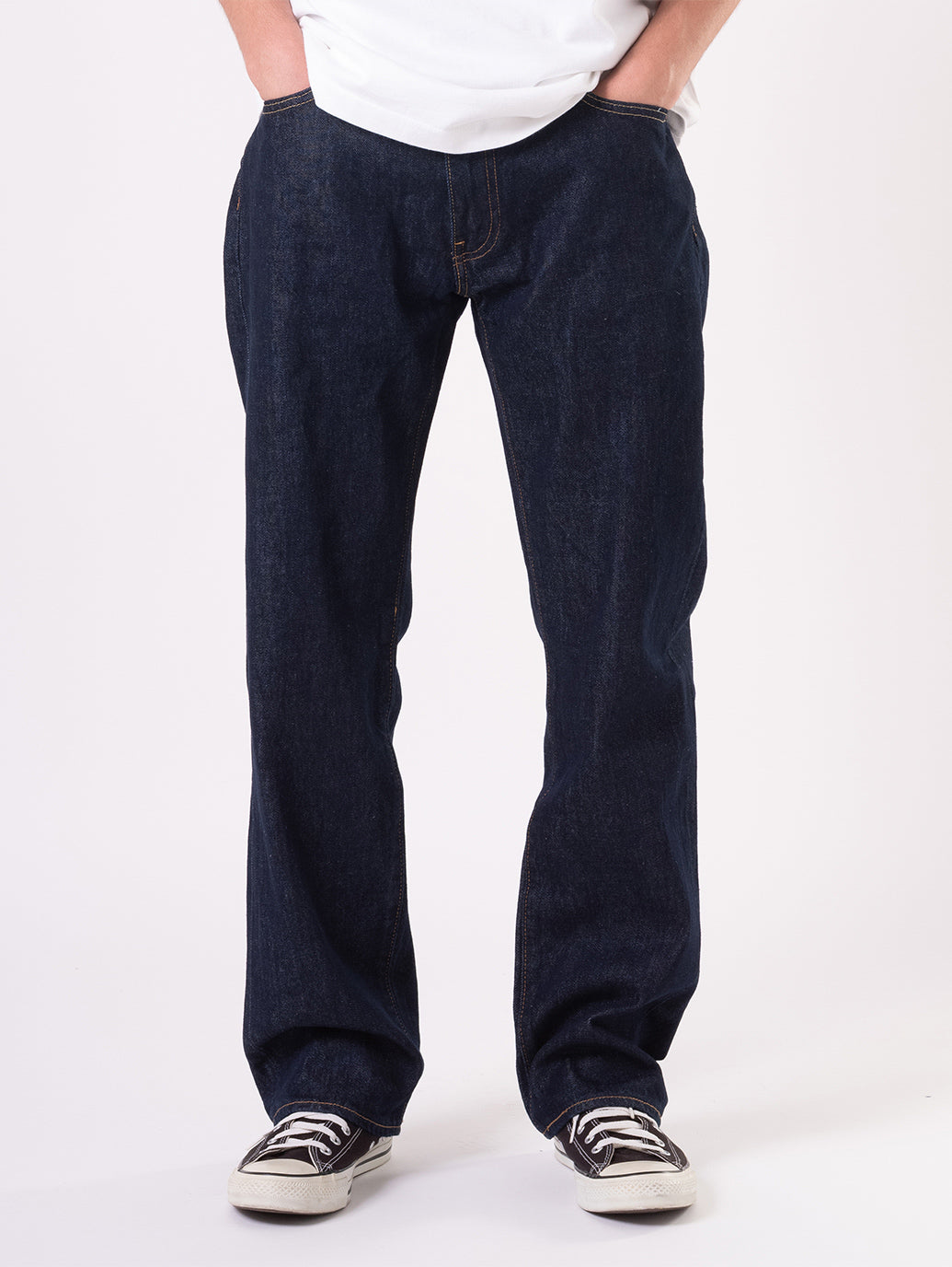 555™ リラックスストレート ジーンズ ダークインディゴ – リーバイス