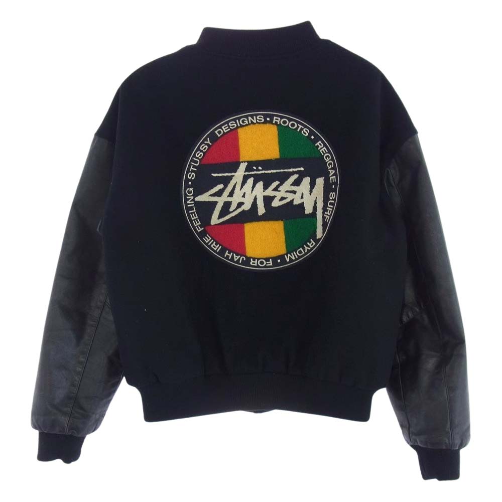 STUSSY ステューシー 80s Rasta Stadium Jacket 80年代初期タグ