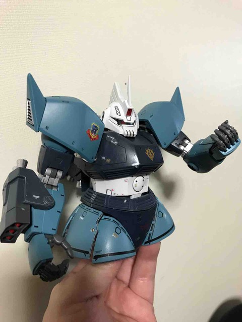 MG 1/100 MS-14B ユーマ・ライトニング専用高機動型ゲルググ 製作
