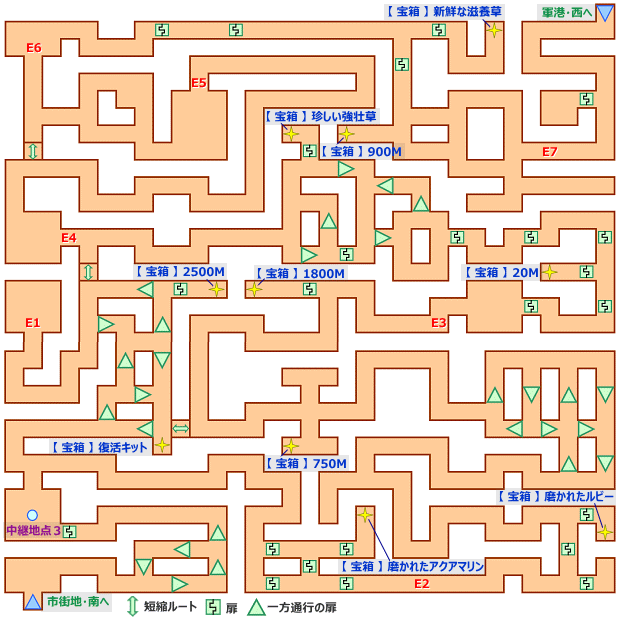 ウインド・キューブ 市街地・北 － ロストヒーローズ2 攻略Memo