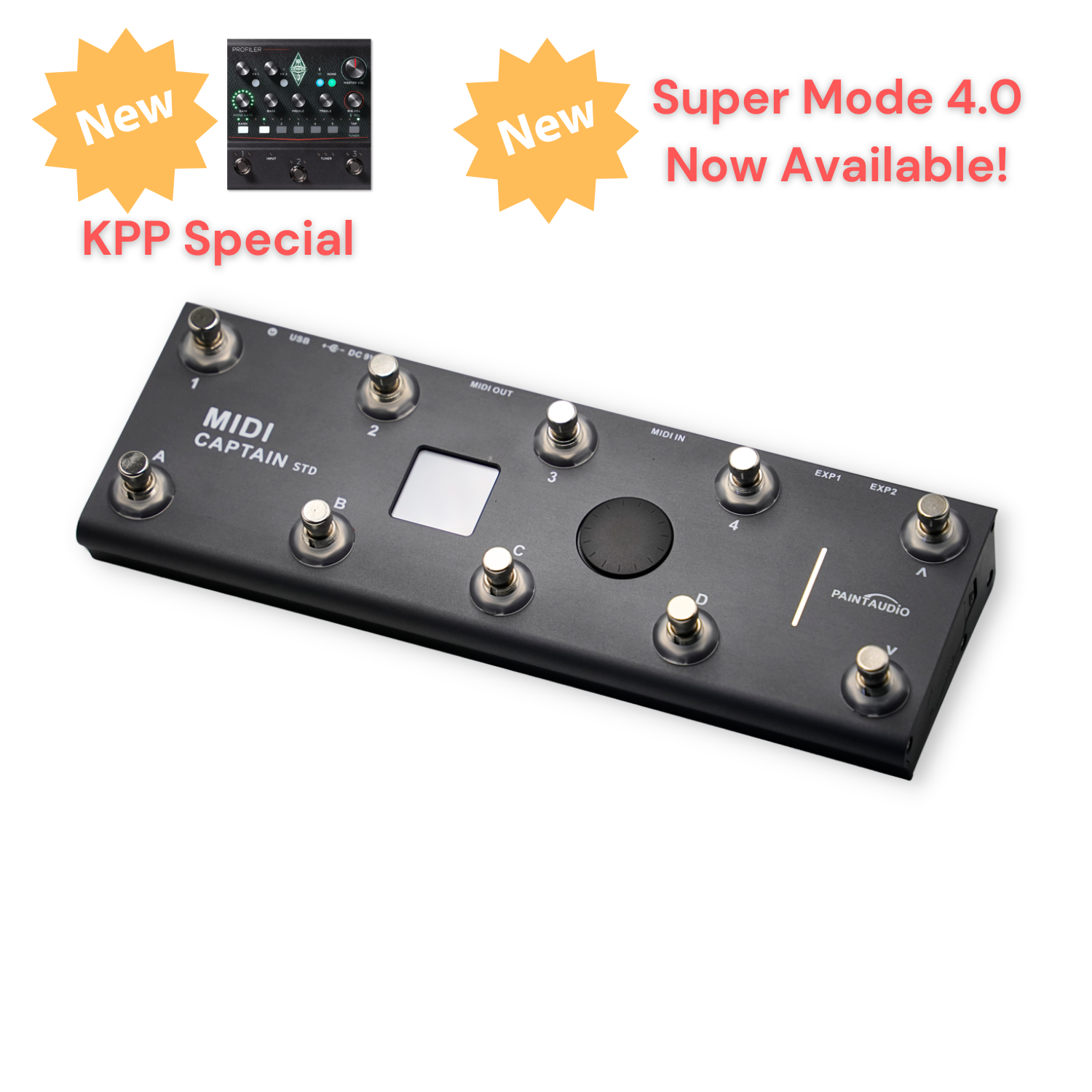 MIDI Captain STD Vesion (Black) – PaintAudio