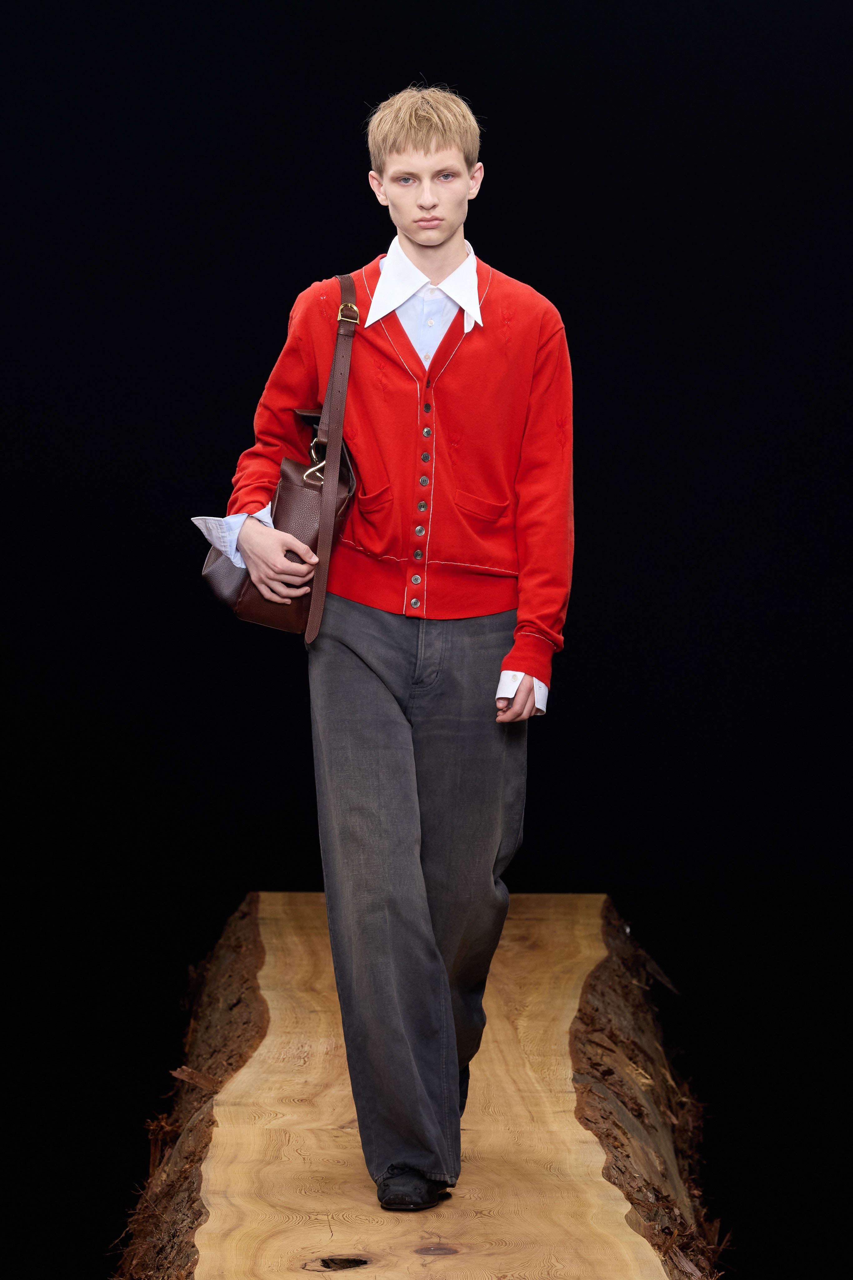 MASU(エムエーエスユー)のMB 10 BUTTONS CARDIGAN REDの通販｜PALETTE