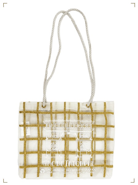 Brigitte Tanaka | SAC ORGANZA ARC DE TRIOMPHE LE BON MARCHE