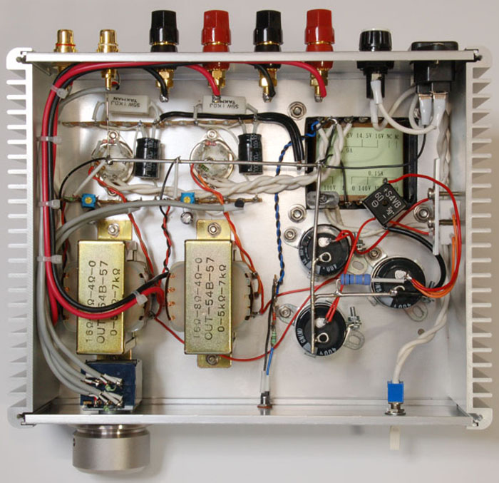 6BM8超三結真空管アンプの製作